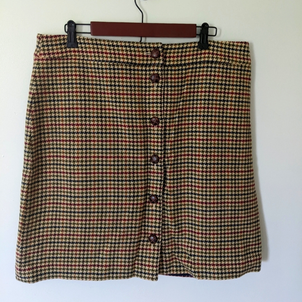 Houndstooth Skirt from Talbots